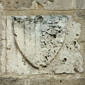 Stemma Arborense, facciata di Santa Chiara