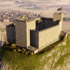 Ruderi del Castello di Monreale (foto Giovanni Serreli)
